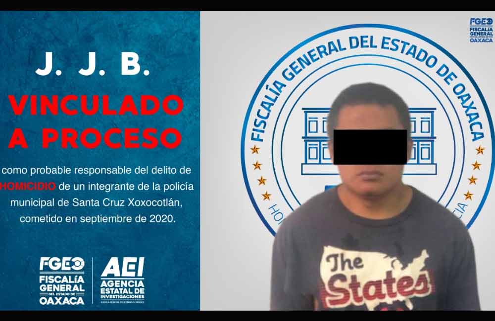 Preso, el individuo que asesinó a policía municipal de Xoxocotlán