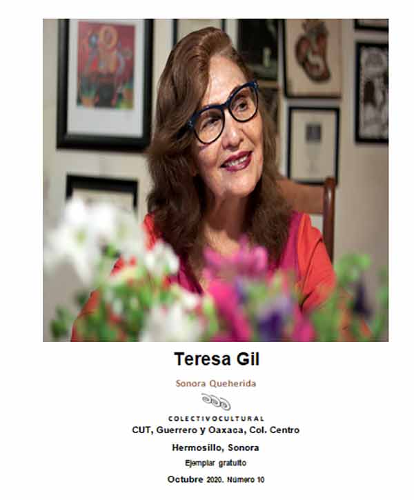 Reconoce ‘Sonora Queherida’, edición octubre, trabajo de la periodista Teresa Gil