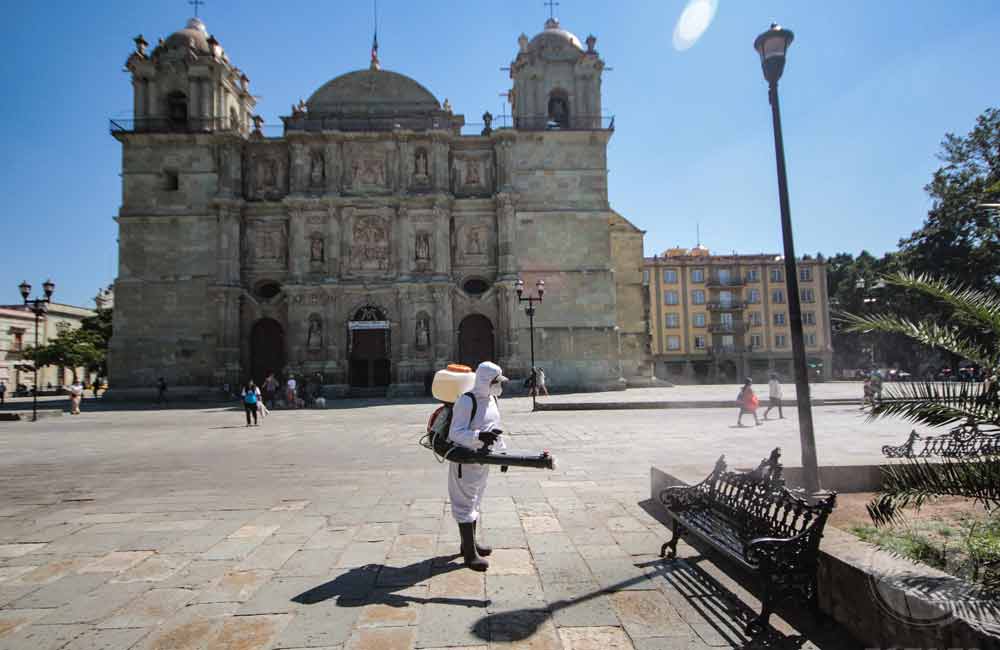 Covid-19, a la baja en Oaxaca: 5 contagios y 3 muertes este lunes