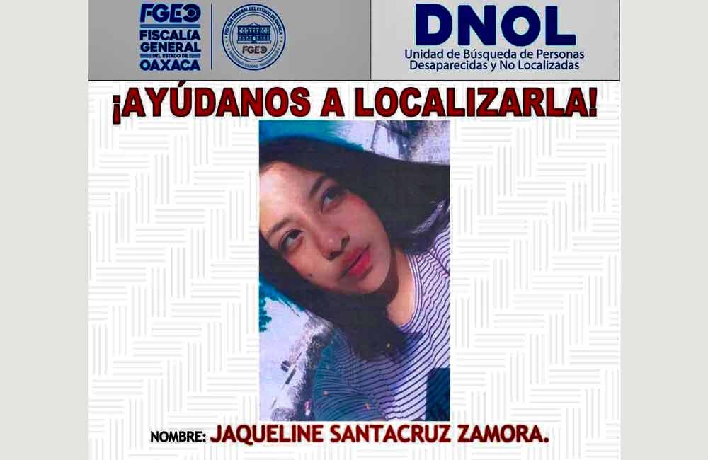 Desaparece otra joven de 17 años de edad, ahora en Huajuapan de León