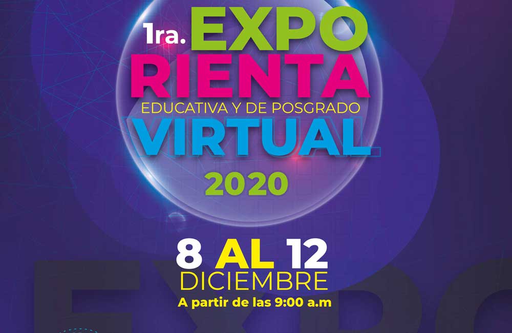 ‘Exporienta educativa y de Posgrado virtual 2021’, del 8 al 12 de diciembre