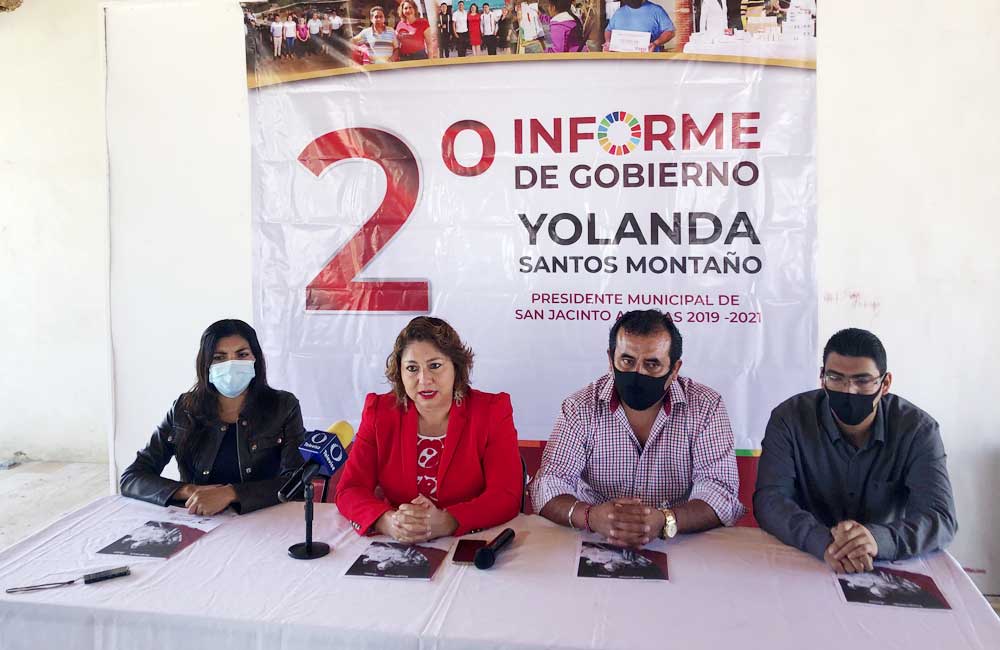 Terminaremos el trienio con un buen gobierno: Yolanda Santos Montaño
