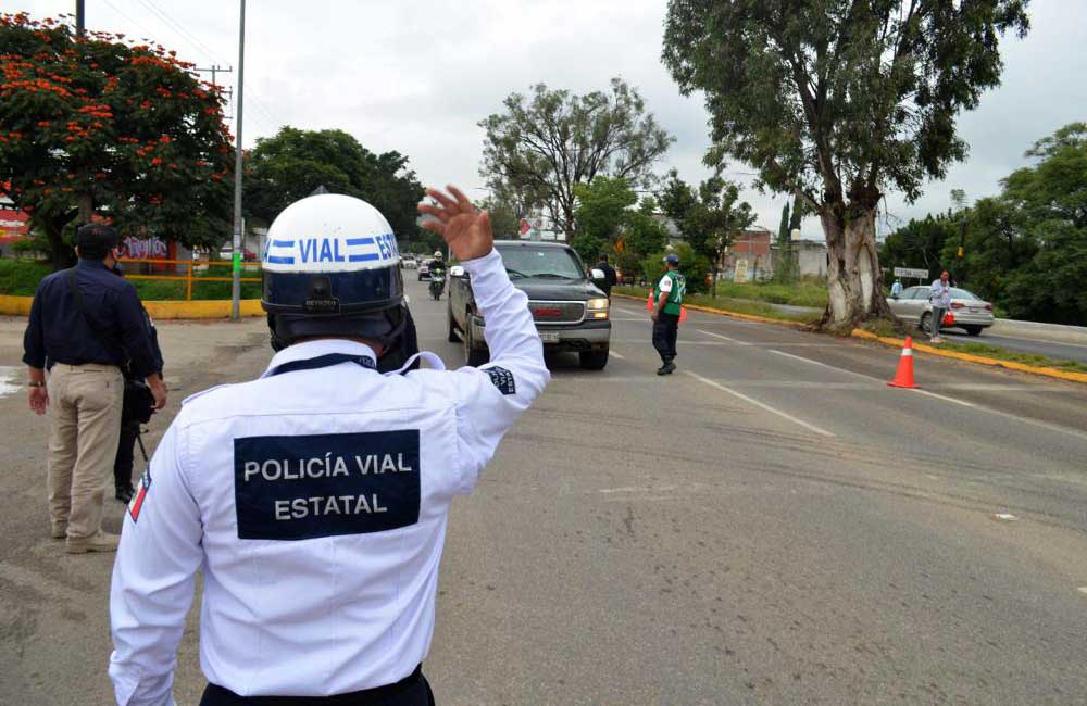 Intensifica Policía Vial Estatal dispositivos de seguridad en Oaxaca: SSPO