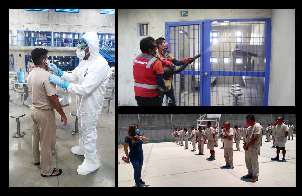 Realiza SSPO acciones de prevención contra Covid-19 en centros penitenciarios del estado