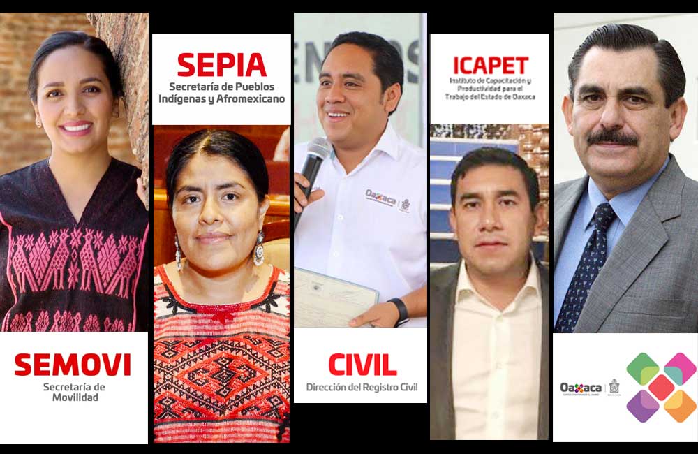 Renuncian funcionarios del Gobierno de Oaxaca para participar en proceso electoral
