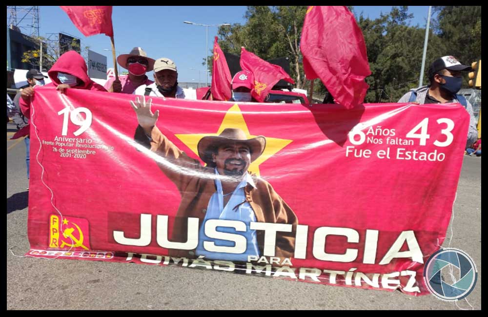 Justicia por el asesinato de Tomás Martínez, exige Frente Popular Revolucionario