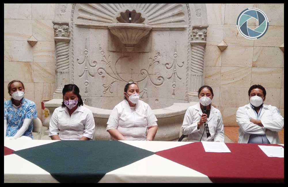 Profesionales de la salud piden la intervención del Gobernador de Oaxaca para ser reinstalados