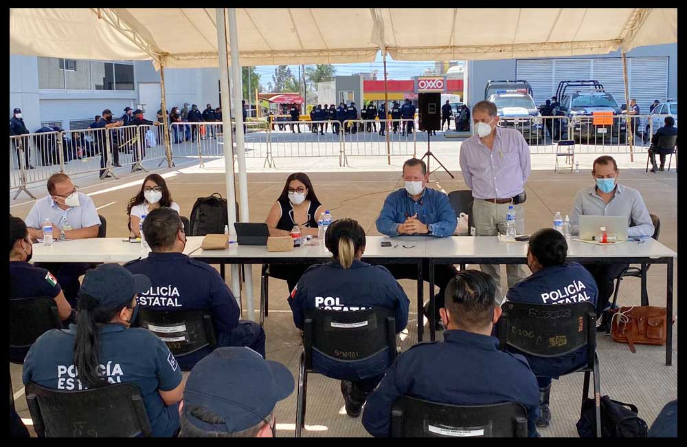 Ofrece Gobierno de Oaxaca respuestas a las peticiones laborales de la Policía Estatal