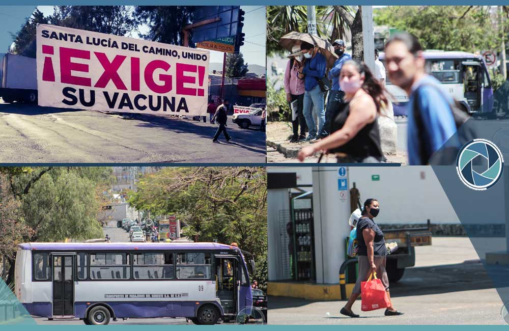 Conflicto entre pobladores de Santa Lucía del Camino y Sebien, por atraso en vacunación contra Covid-19