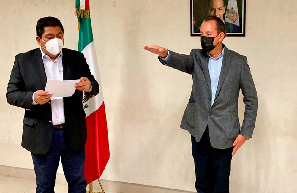 Raúl Castillejos regresa como comisionado de la Policía Estatal de Oaxaca