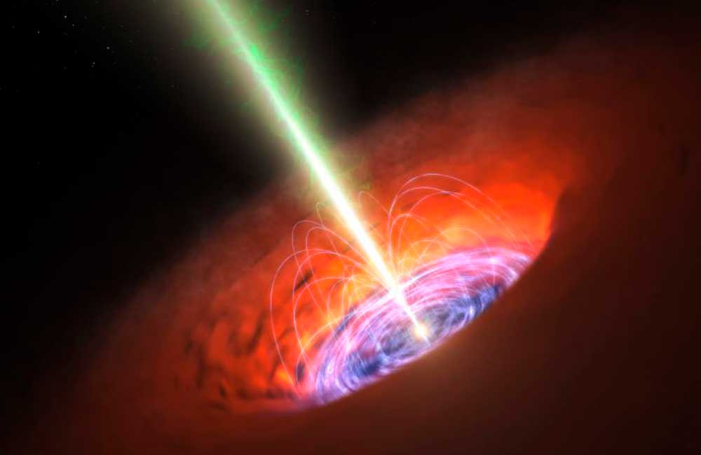 Agujero negro supermasivo es fotografiado por telescopios del mundo