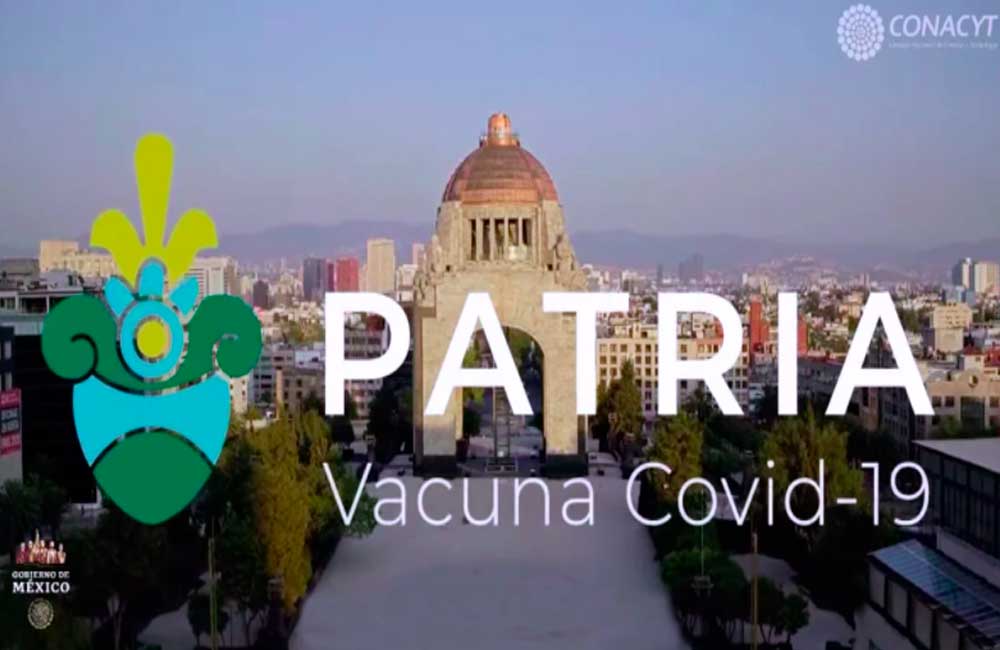 “Patria”, vacuna mexicana contra Covid, lista para aplicarse a voluntarios en CDMX