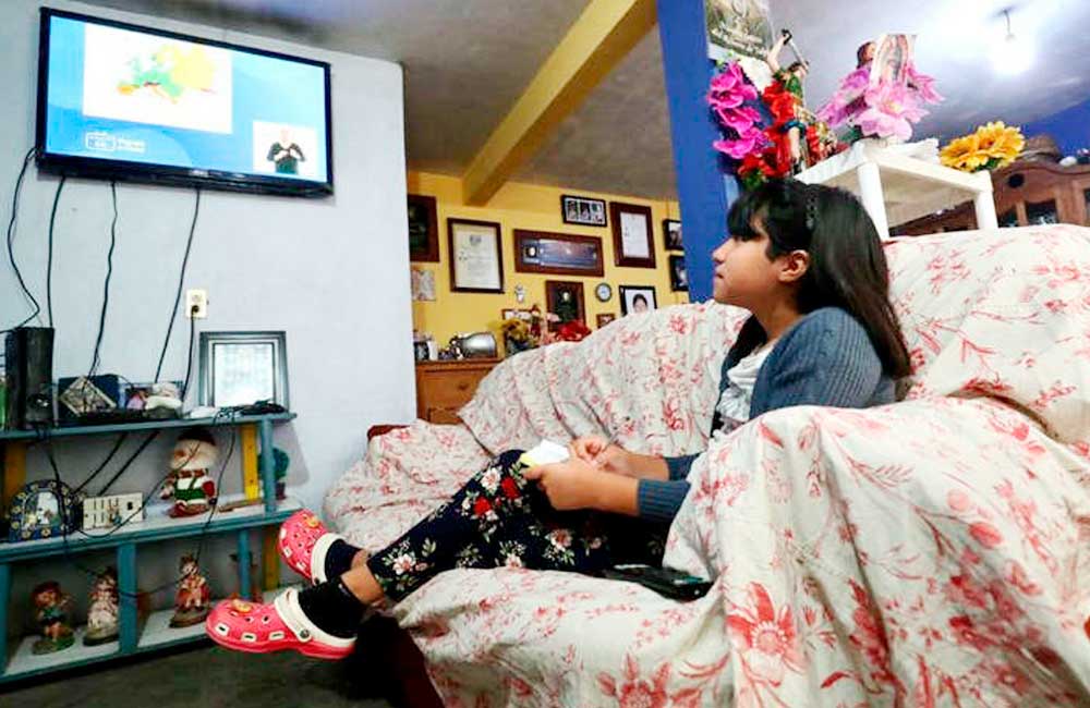 Incrementa en México el consumo infantil de telenovelas por confinamiento
