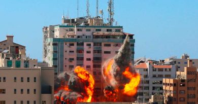 Derriba Israel edificio de oficinas de medios internacionales en Gaza; AP y AlJazeera entre ellos Derriba Israel edificio de oficinas de medios internacionales en Gaza; AP y AlJazeera entre ellos