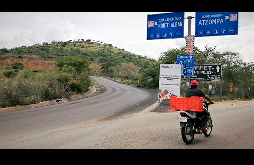 Concluyen mantenimiento preventivo en carretera a Monte Albán
