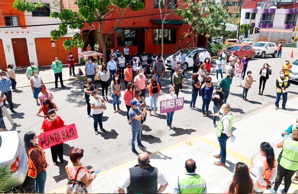 Promueven cultura de protección civil en el sector educativo de Oaxaca