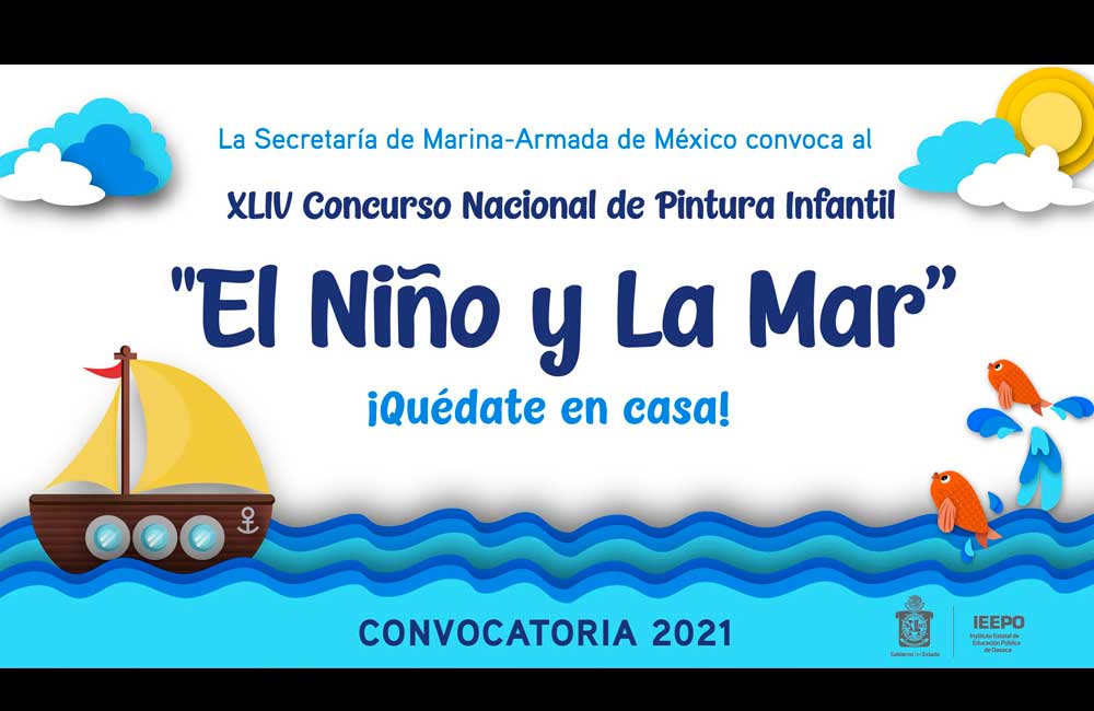 Se cierra 18 de junio recepción de trabajos del concurso “El Niño y la Mar”: IEEPO