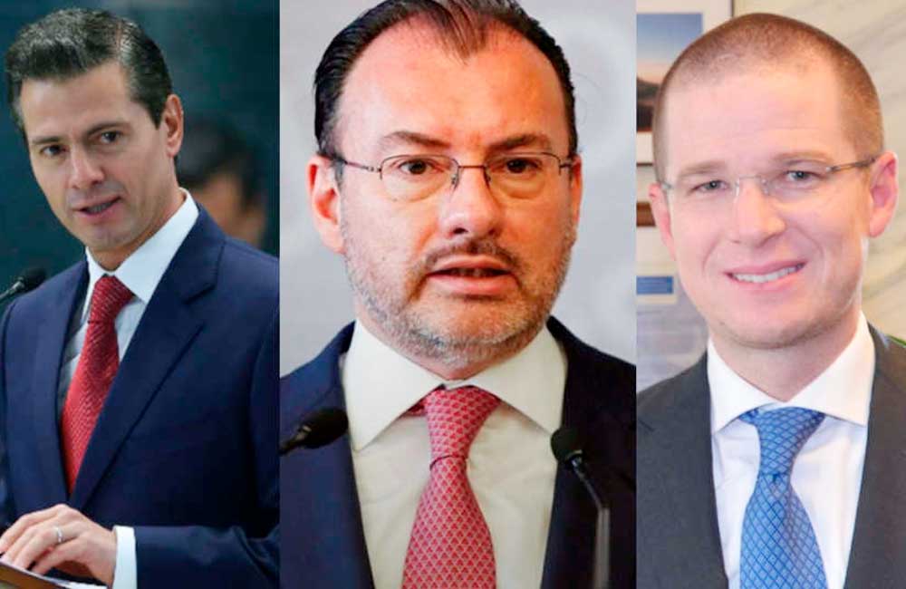 Fiscalía va tras operadores de Peña Nieto, Luis Vedegaray y Ricardo Anaya
