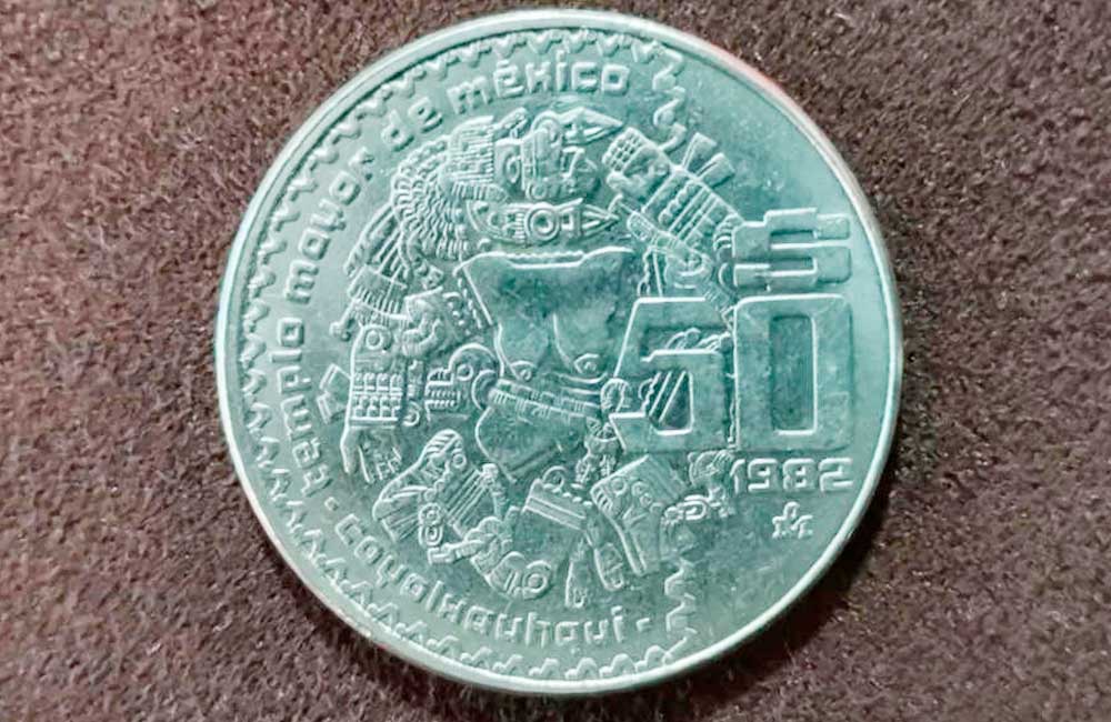 Moneda de la diosa Azteca de la luna se cotiza hasta 120 mil pesos en internet