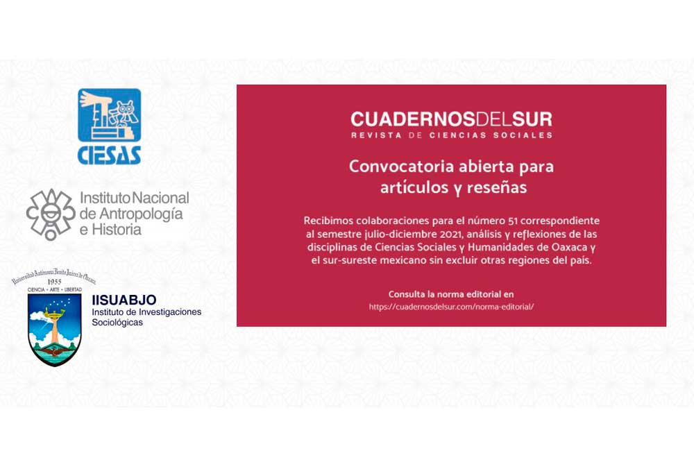 Publican el IISUABJO, CIESAS e INAH  investigaciones del estado de Oaxaca