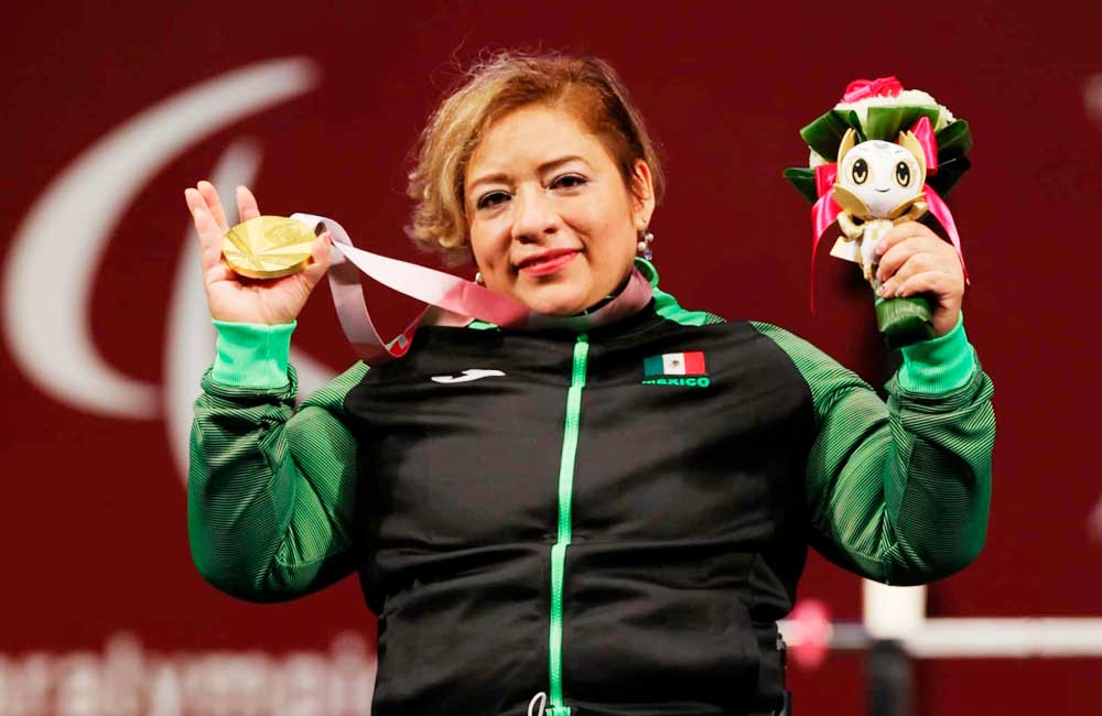 Gana Amalia Pérez medalla de Oro para México en paralímpicos de Tokyo 2020