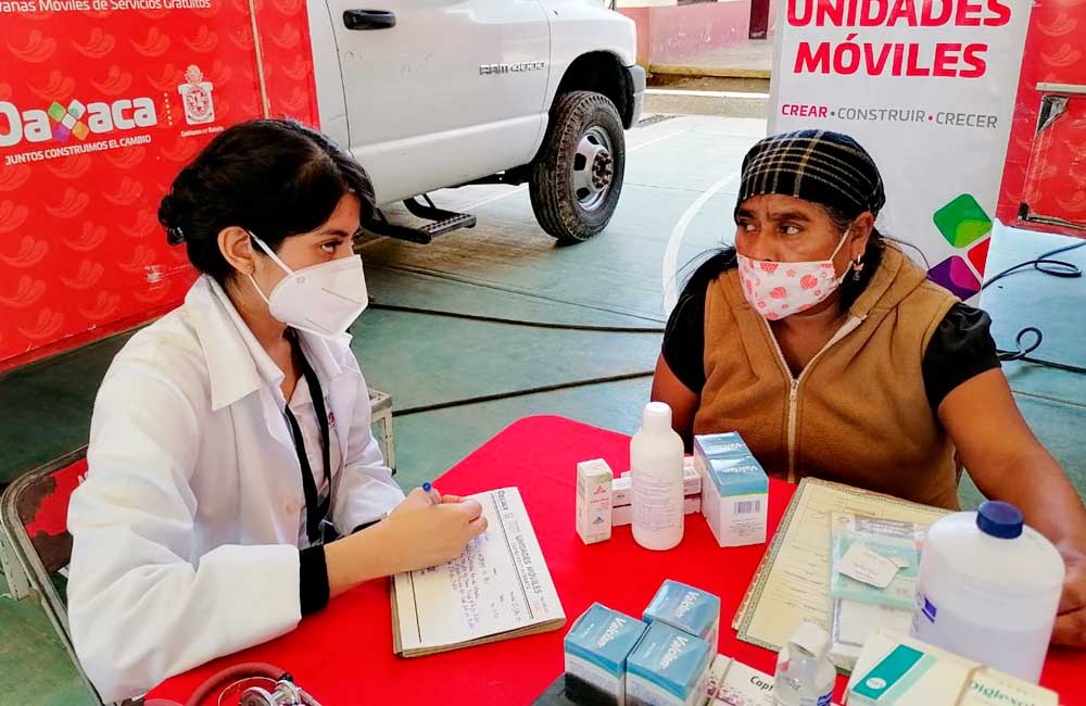 Lleva DIF Oaxaca, servicios médicos gratuitos a las ocho regiones del estado