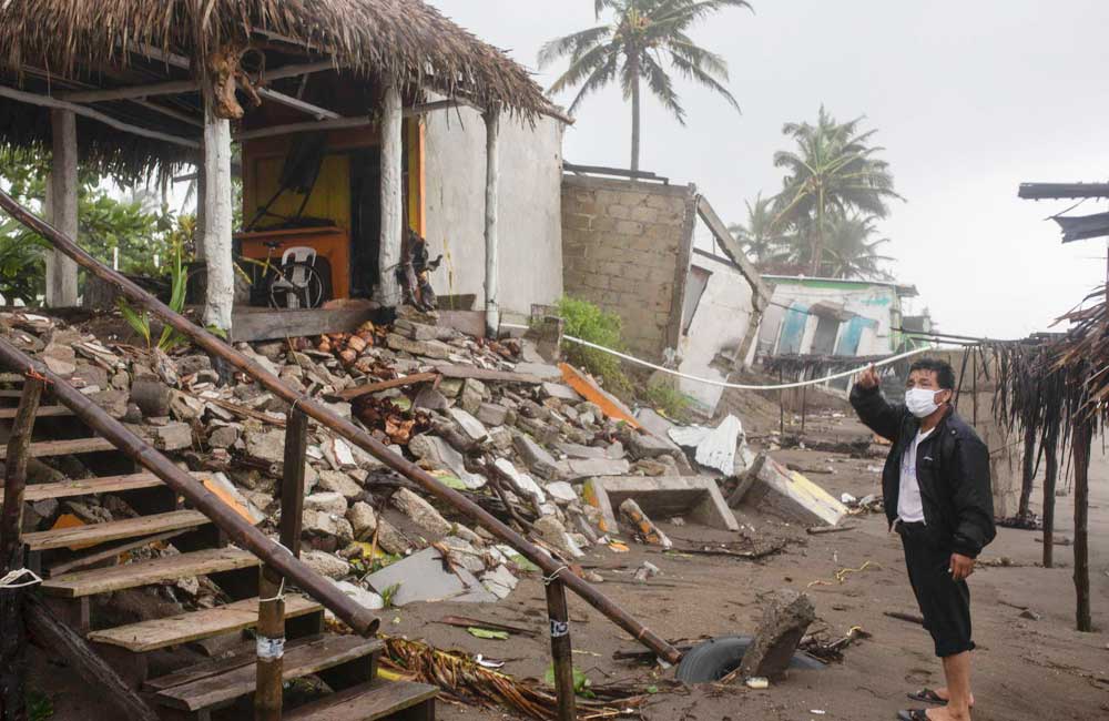 Gobierno otorgará apoyos de hasta 35 mil pesos a damnificados que dejó el huracán “Grace”