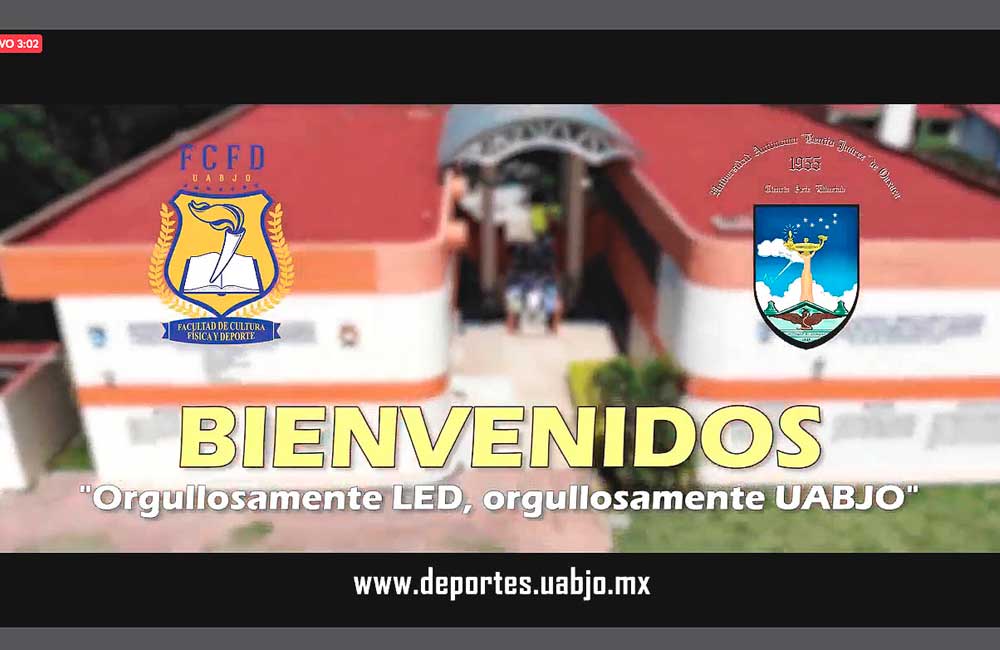 Arrancan las actividades de la Licenciatura en Entrenamiento Deportivo de la UABJO