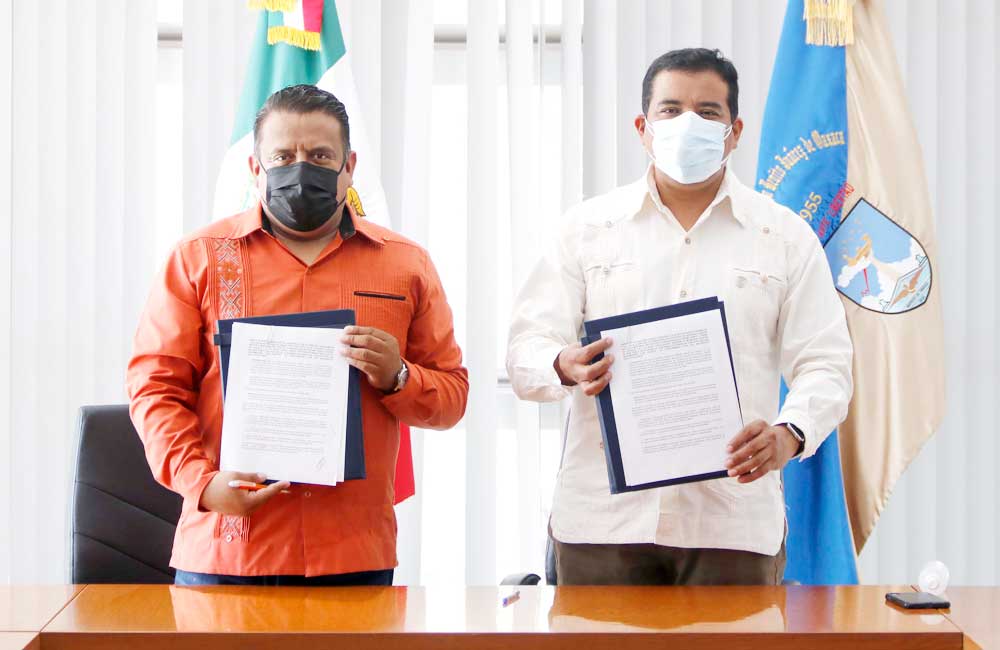 La UABJO firma carta de intención con el Presidente Municipal Electo de la Villa de Mitla