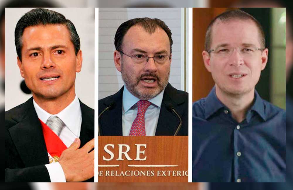 FGR va por Peña Nieto, Videgaray y Anaya, a quienes acusará de delincuencia organizada