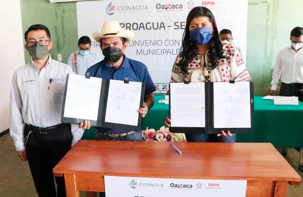Fortalecerá Sepia red del Sistema de Agua Potable en municipios indígenas de Oaxaca