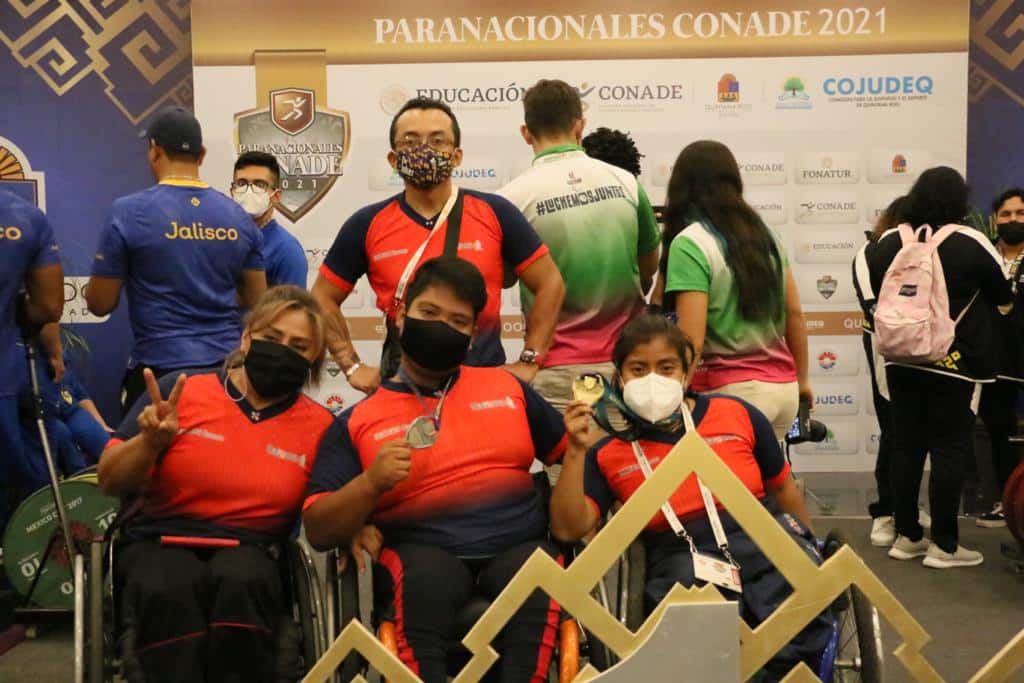 Oro y plata para Oaxaca, primeras medallas en los Paranacionales Conade