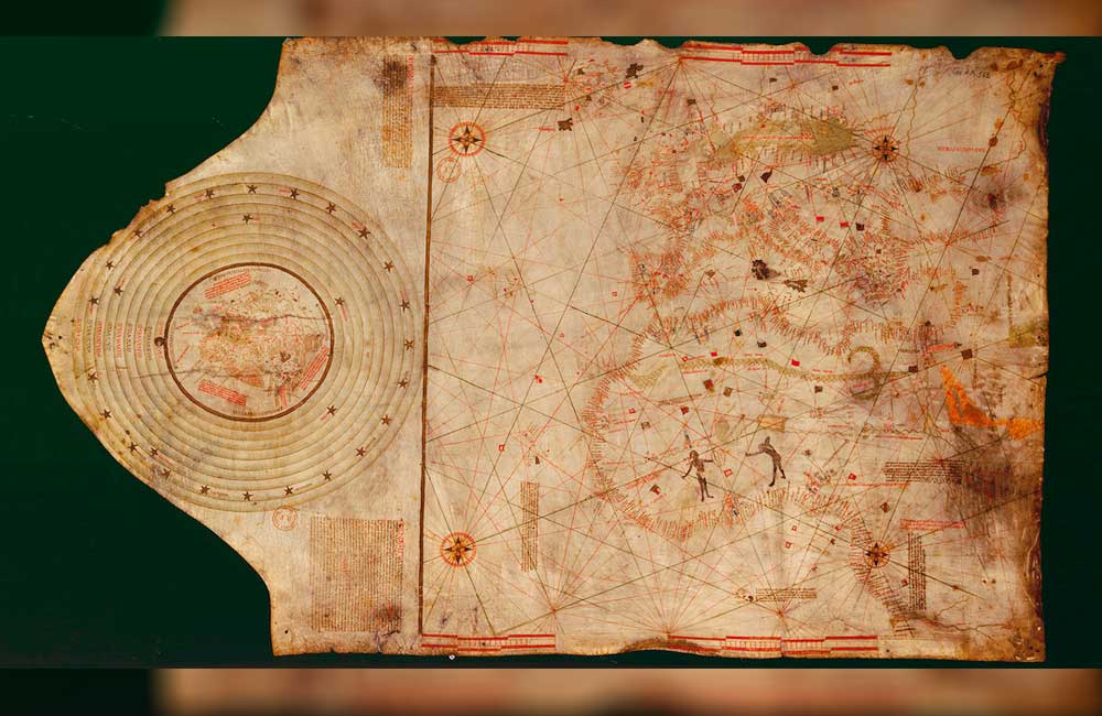 Manuscrito medieval menciona al continente americano 150 años antes de la llegada de Colón