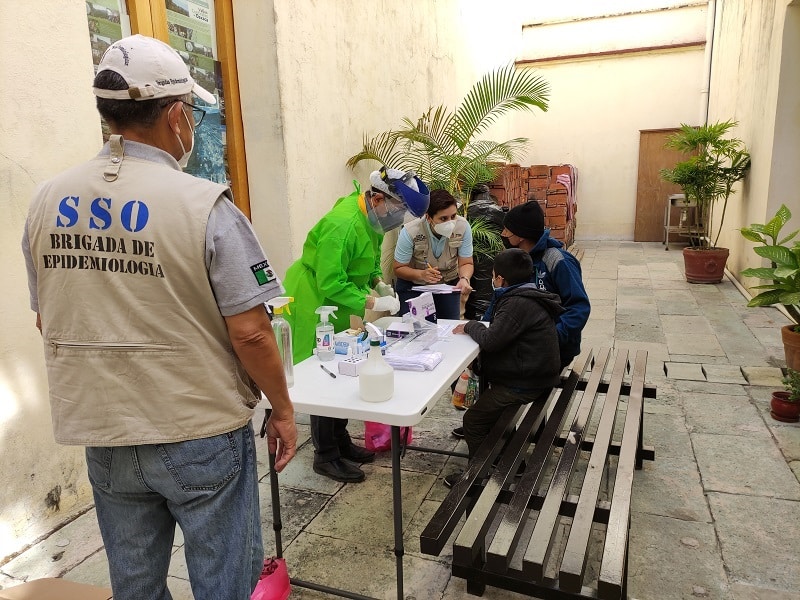 Despliegan 5 brigadas médicas en Oaxaca para atender a Caravana Migrante