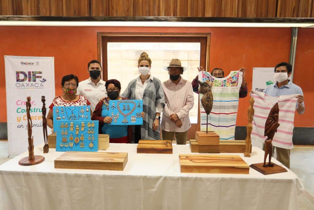Créditos a maestras y maestros artesanos únicos y trabajadores, fortalece la identidad cultural y el desarrollo económico de Oaxaca: IMM