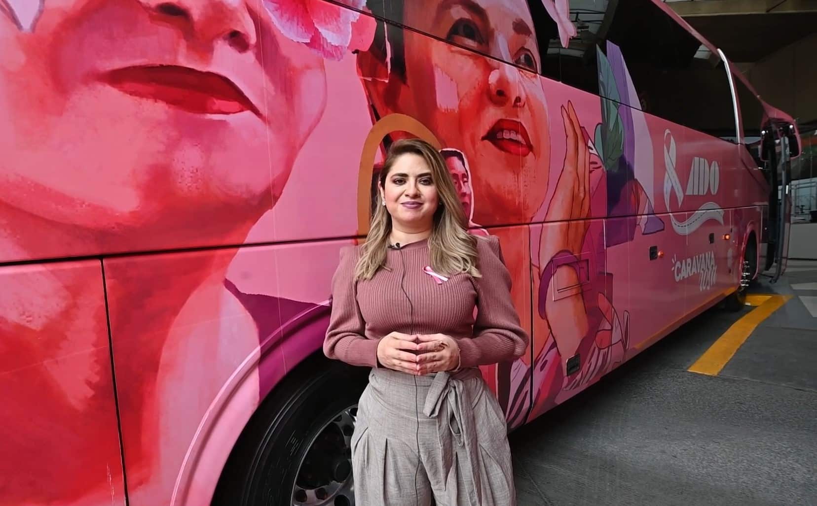 Extiende ADO campaña de Caravana Rosa 2021 para mastografías gratuitas