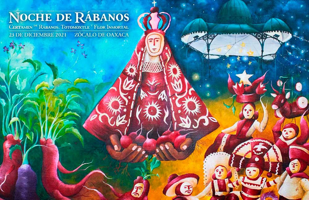 Lanzan convocatoria para la tradicional Noche de Rábanos en Oaxaca
