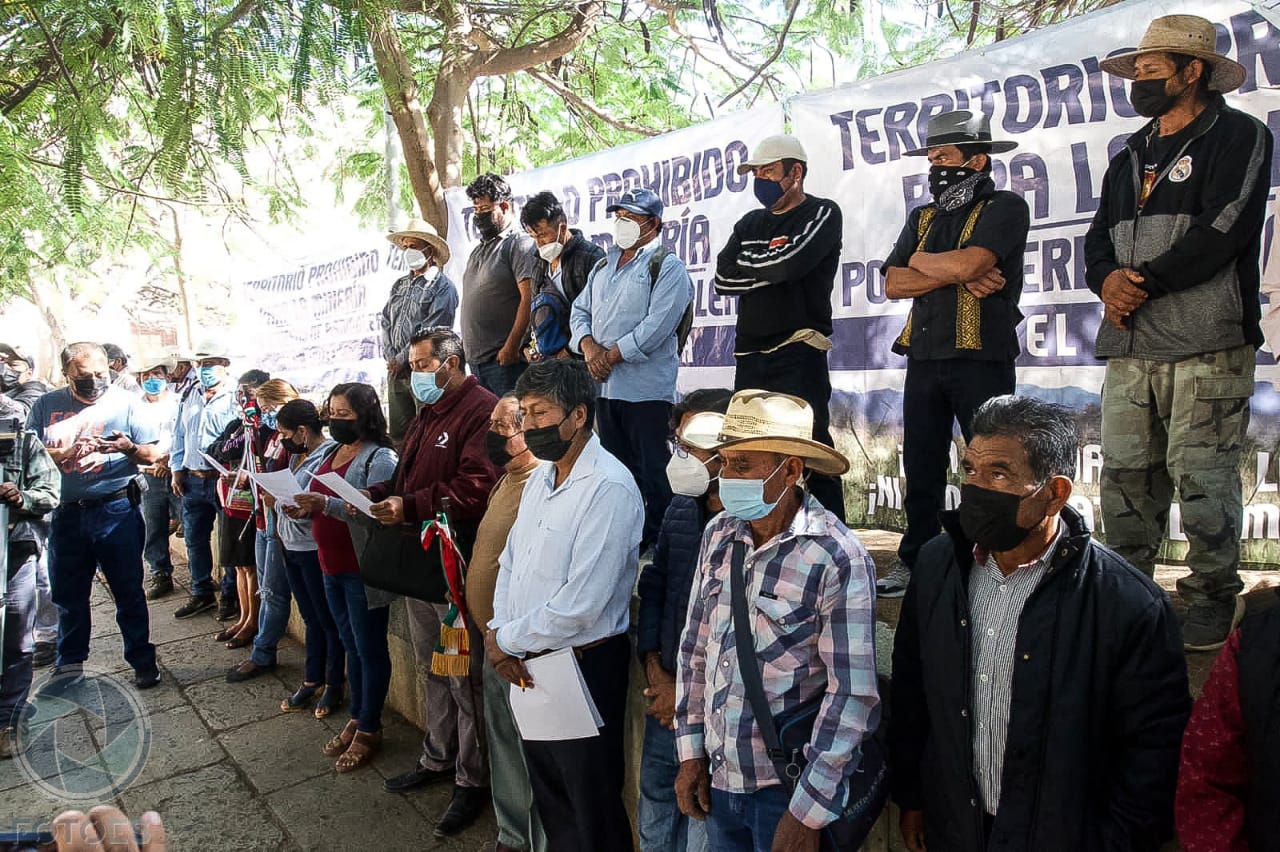 “Ni oro, ni plata; la minería mata”, es la exigencia a Semarnat contra la Minera Cuzcatlán