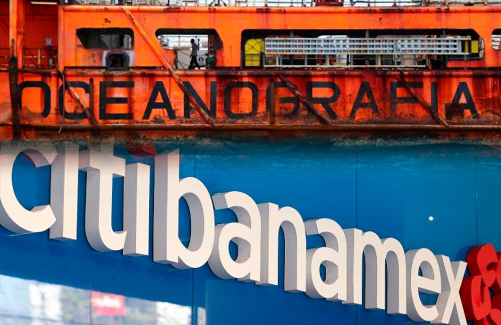 Juez impide la venta de Banamex por demanda de Oceanografía