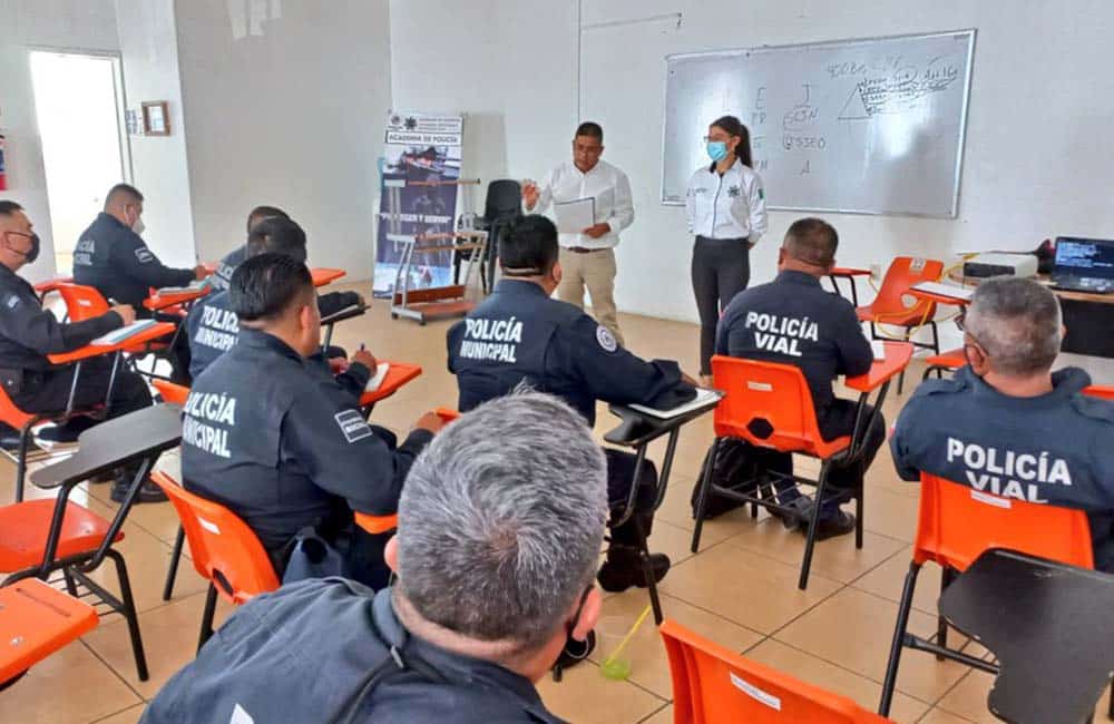 Capacita SSPO a policías de Oaxaca de Juárez en prevención de delitos
