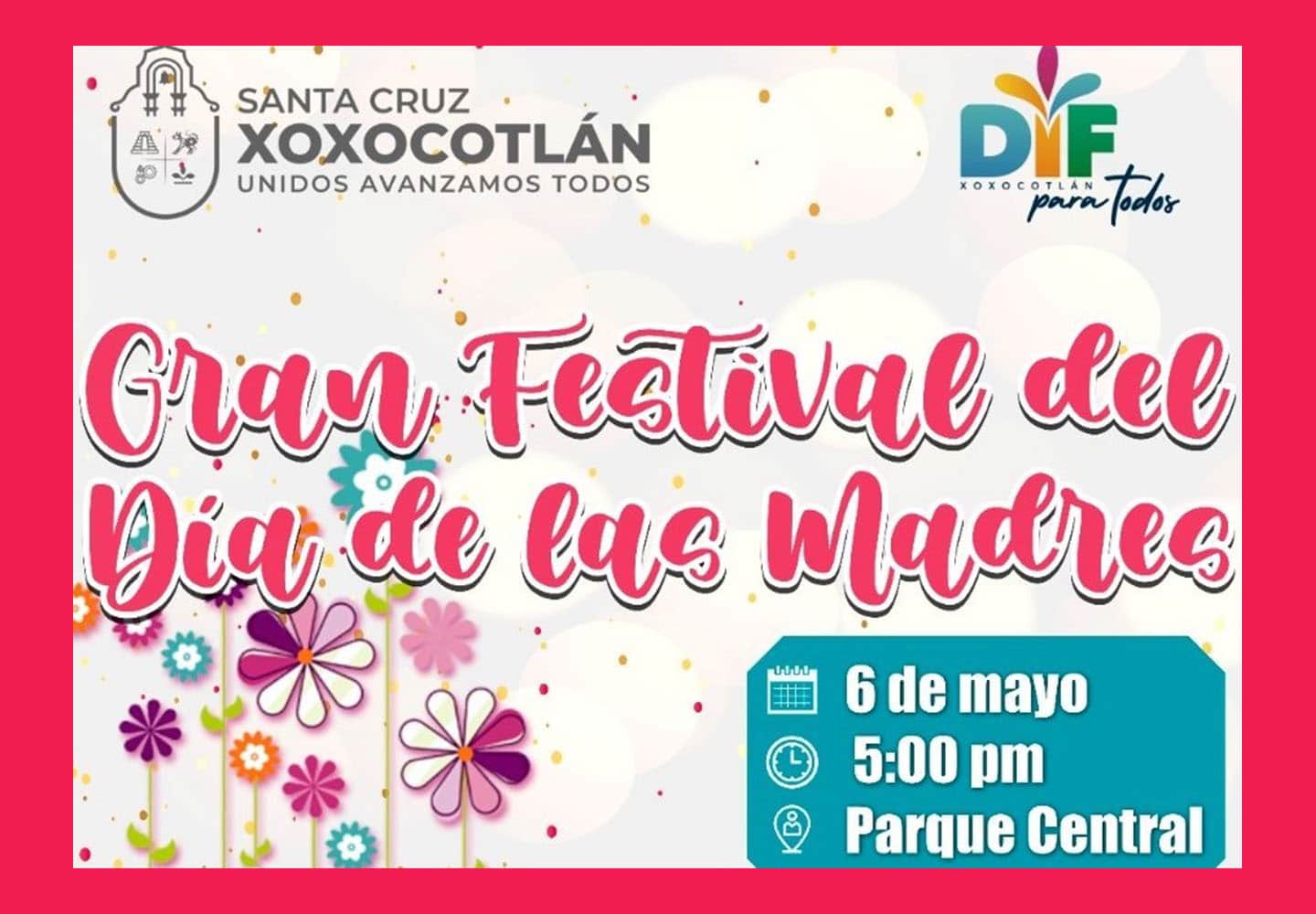 Consentirán con gran festival a las mamás de Santa Cruz Xoxocotlán