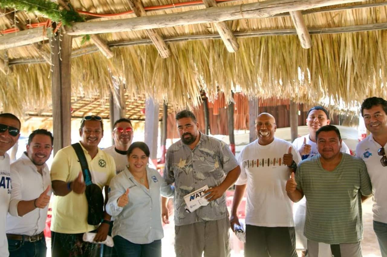 Respaldan trabajadores de salud y pescadores costeños a Naty Díaz
