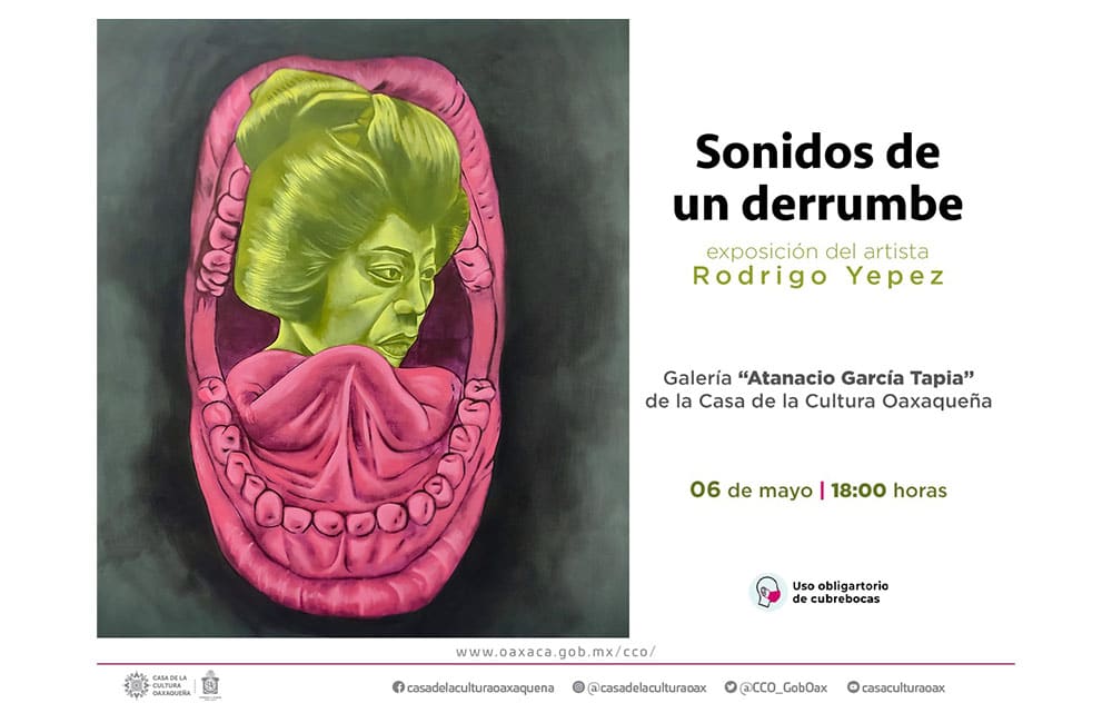 Exposición de Rodrigo Yépez será exhibida en la Casa de la Cultura Oaxaqueña