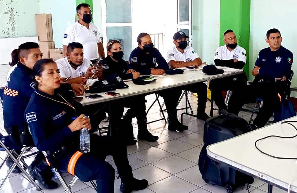 Capacita SSPO a Policías Municipales de Oaxaca en Modelo Nacional