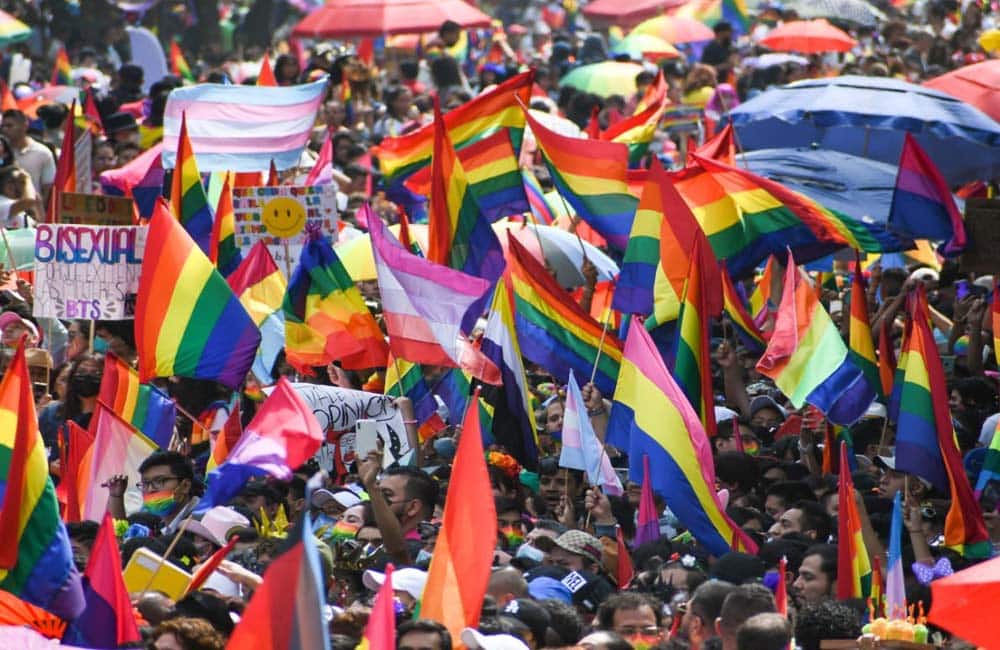 Más de 250 mil personas participaron en la Marcha del Orgullo LGBT+ en CDMX