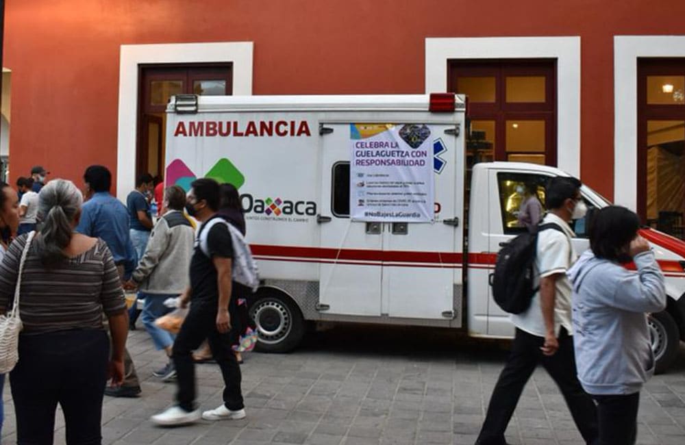 Despliegan SSO ambulancias en eventos masivos por Guelaguetza 2022