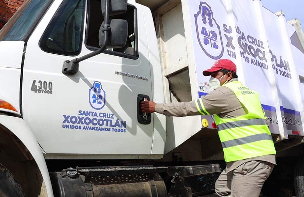Se reanuda servicio de recolección de basura en Xoxocotlán