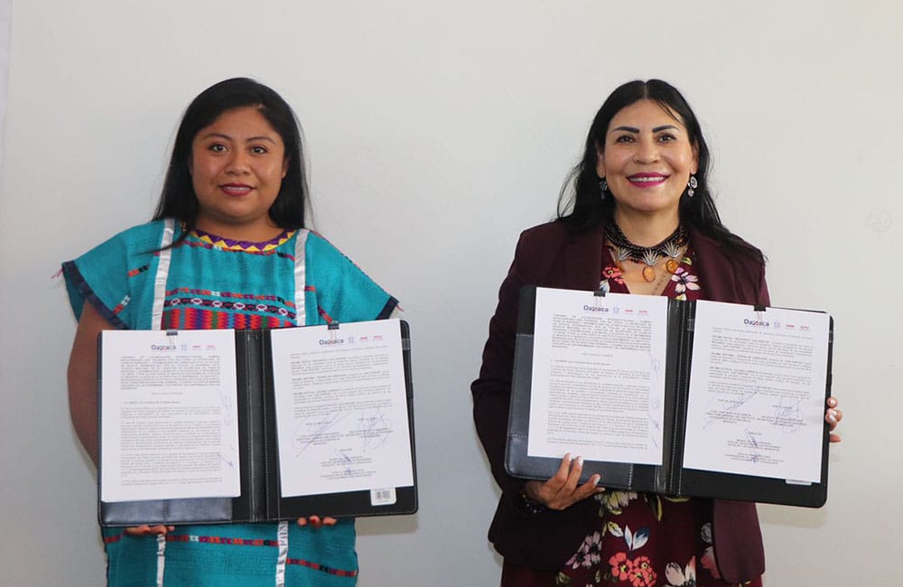Firman convenio a favor de la comunidad migrante indígena y afromexicana