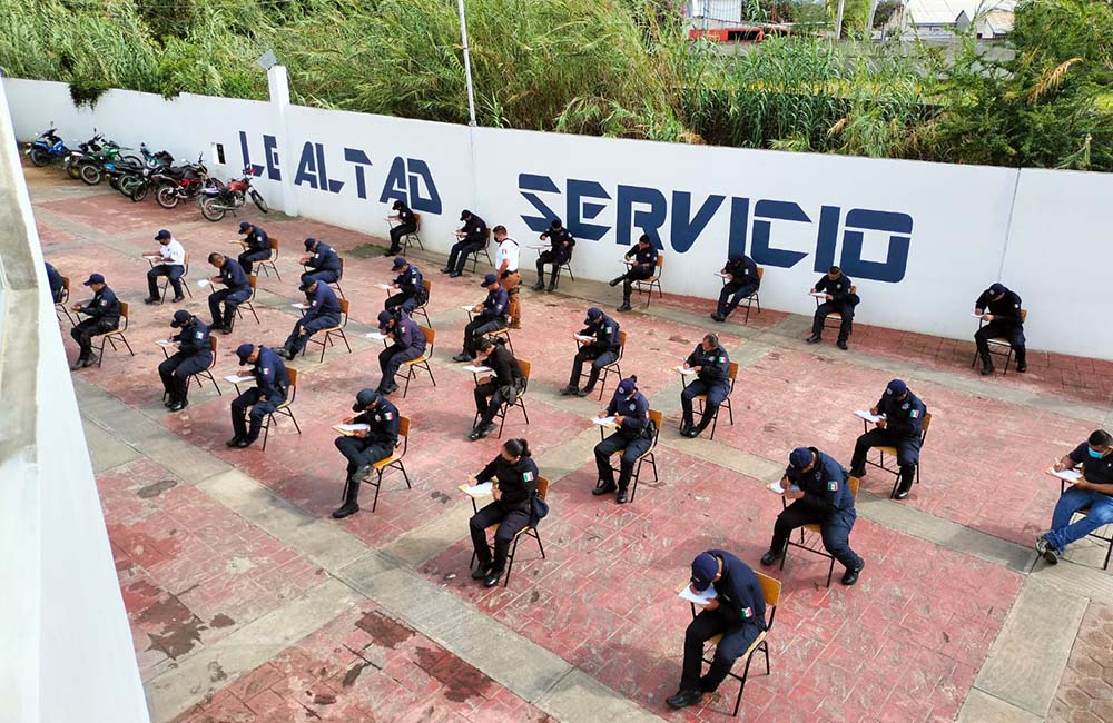 Profesionalizan a policías municipales de Santa Cruz Xoxocotlán