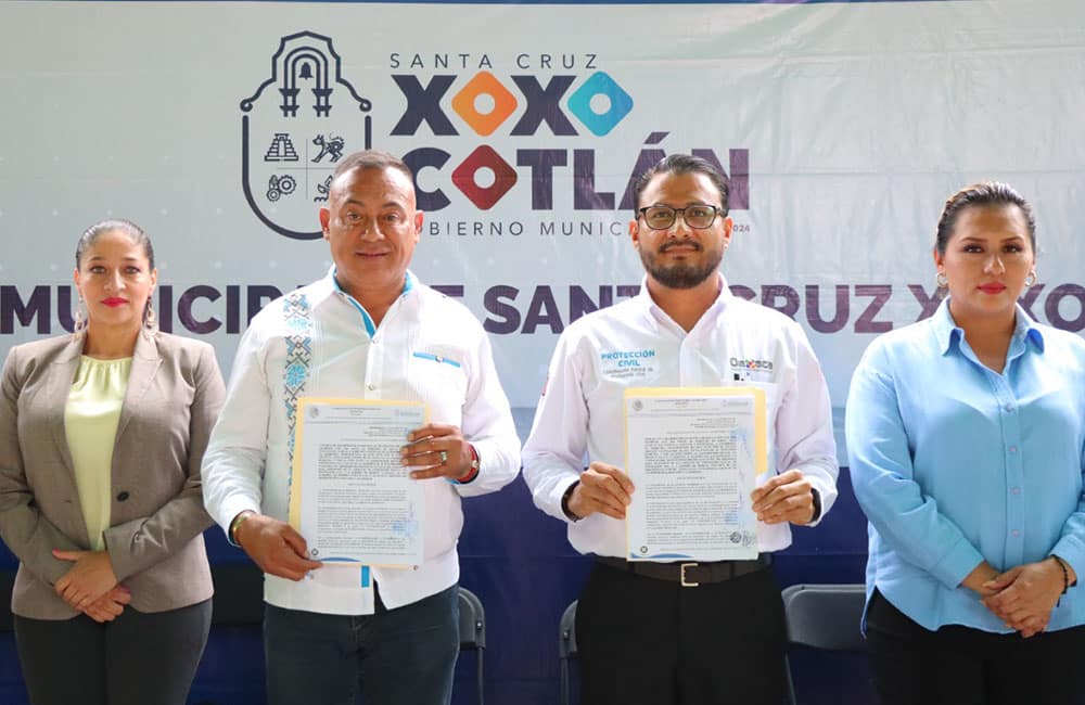Refuerza Chente Castellanos acciones de protección civil en Xoxocotlán